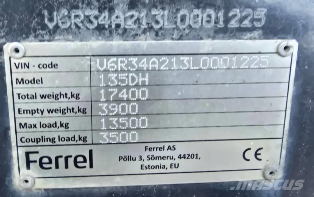 Ferrel 135DH Other trailers