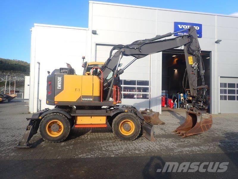 Volvo EWR 150 E Wheeled excavators