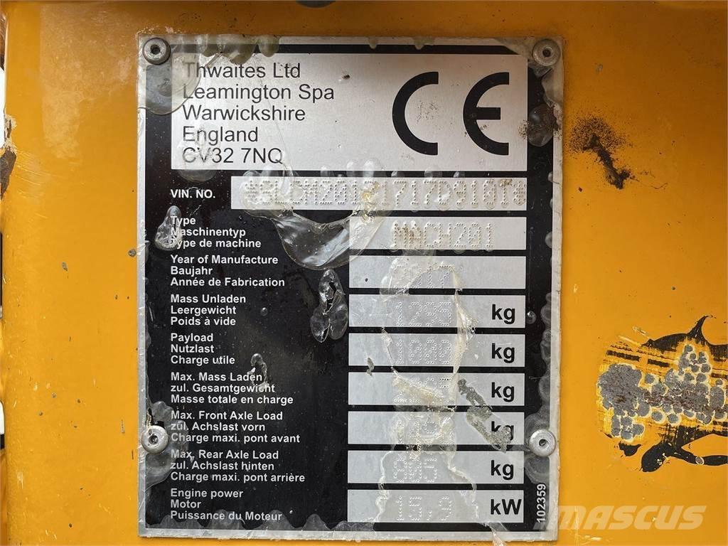Thwaites 1 ton Site dumpers