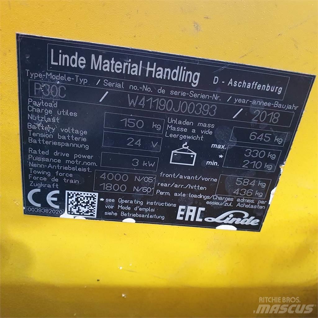 Linde P30C Towing trucks