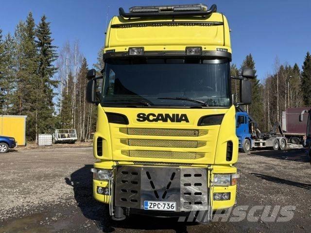 Scania R164G 8*4 Crane trucks