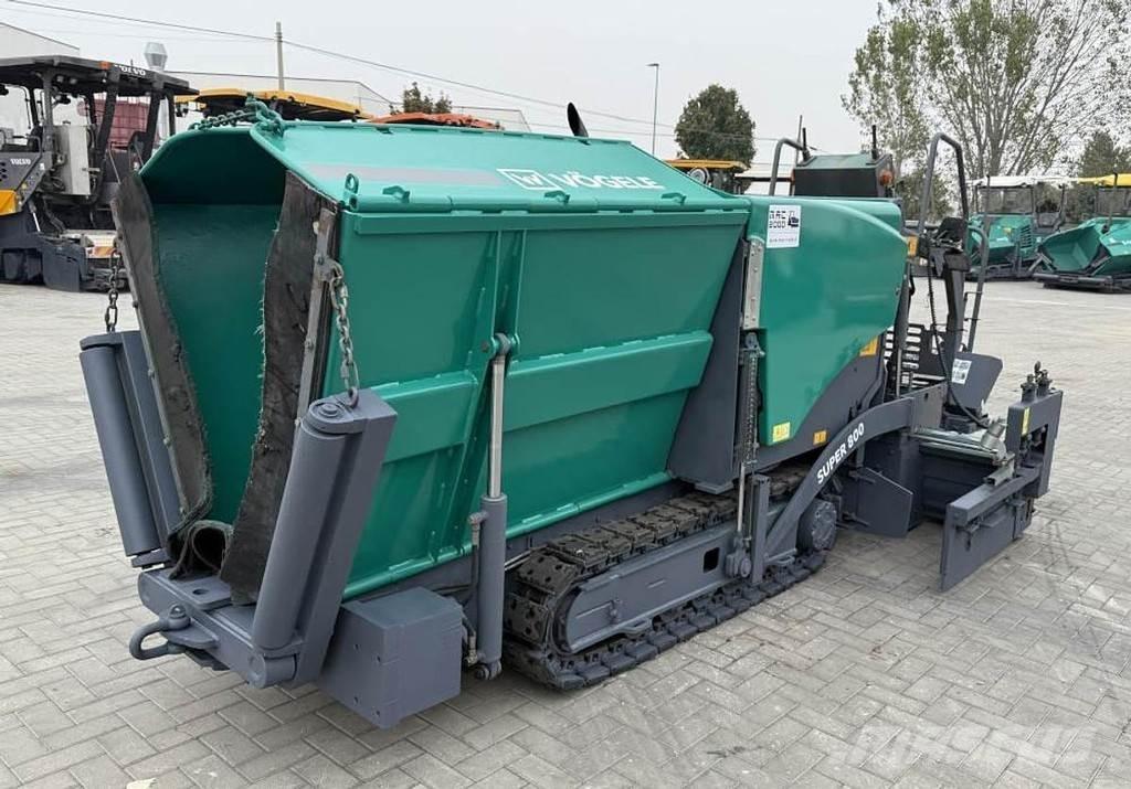 Vögele Super 800 Asphalt pavers