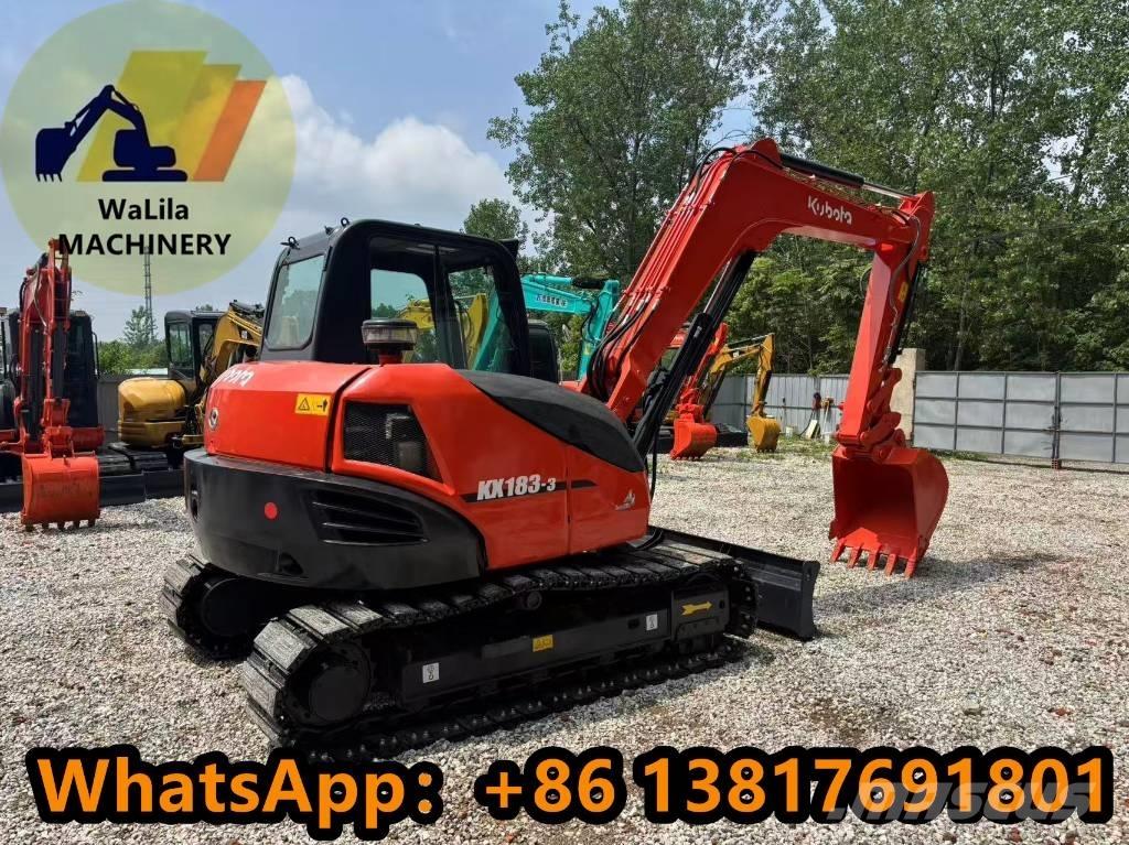Kubota KX 183 Crawler excavators