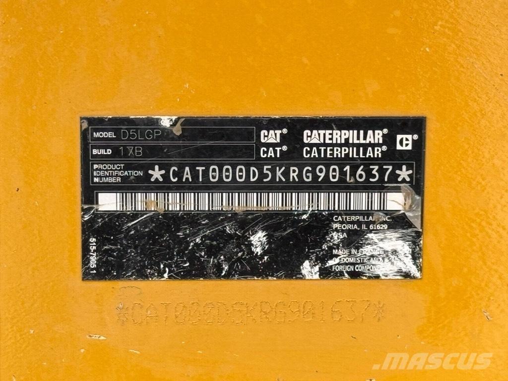 CAT D 5 LGP Crawler dozers