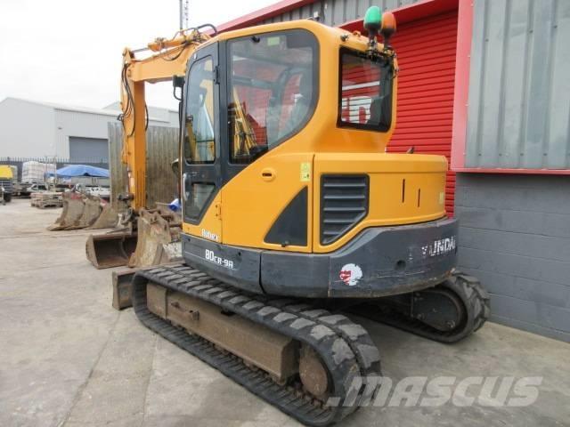 Hyundai R 80 CR-9A Midi excavators  7t - 12t