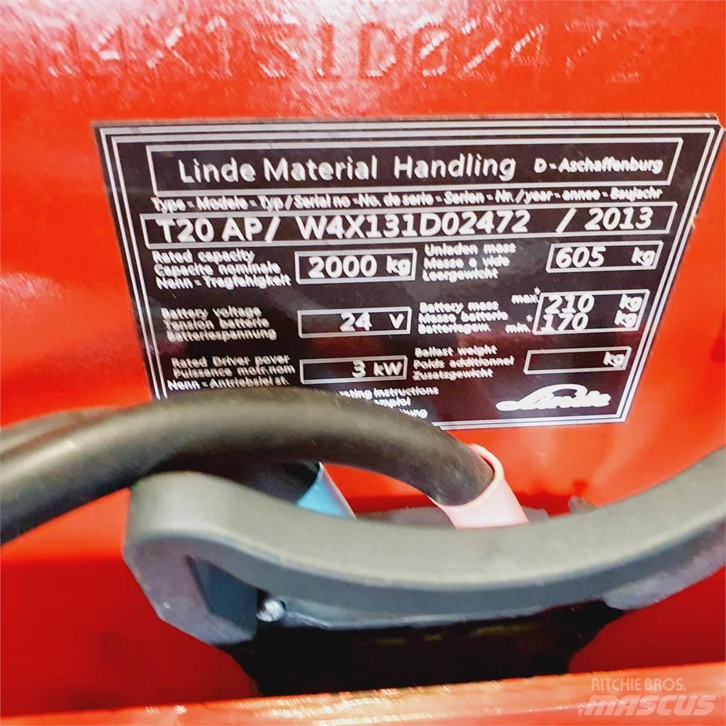 Linde T20AP kurz Low lifter