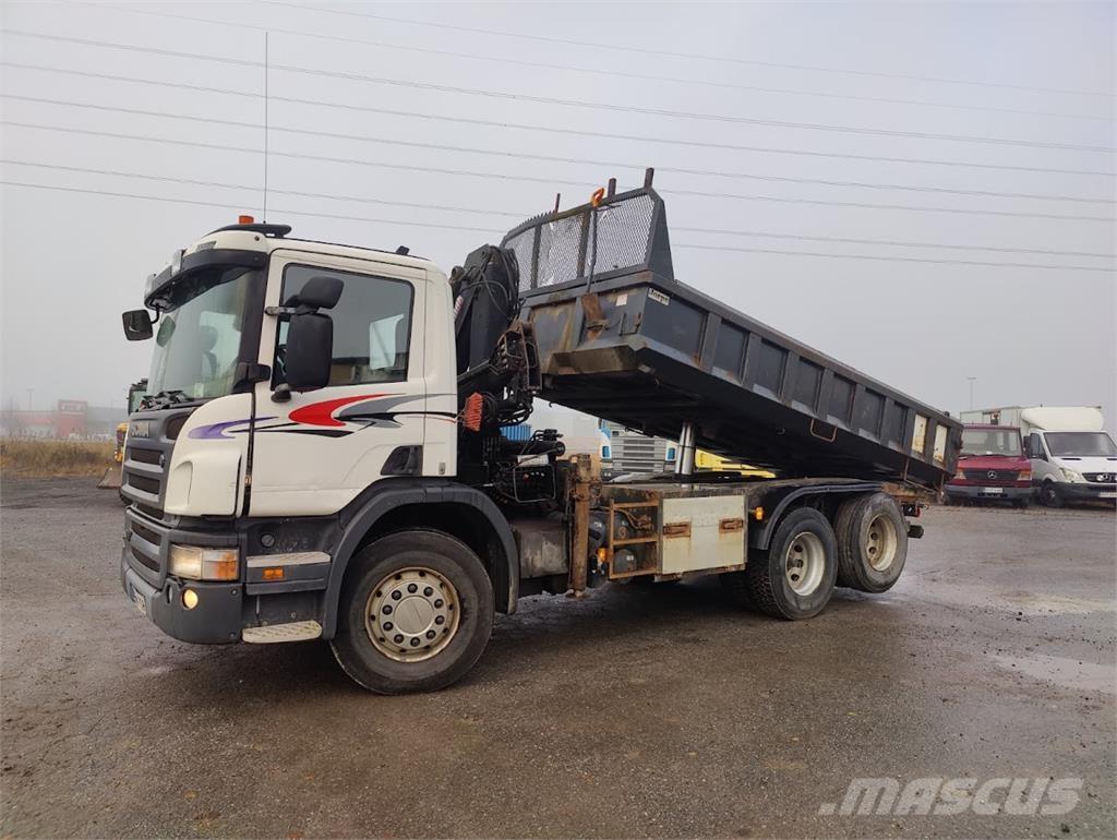 Scania P420 6x2 Tipper trucks