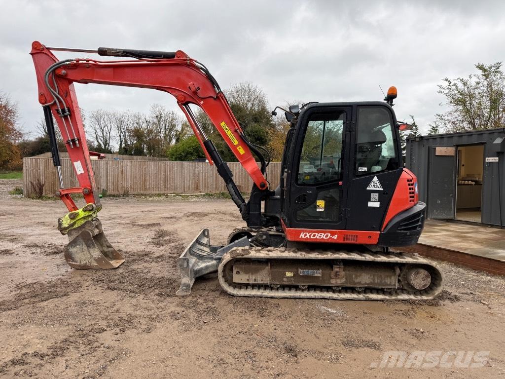 Kubota KX 080-4 Midi excavators  7t - 12t