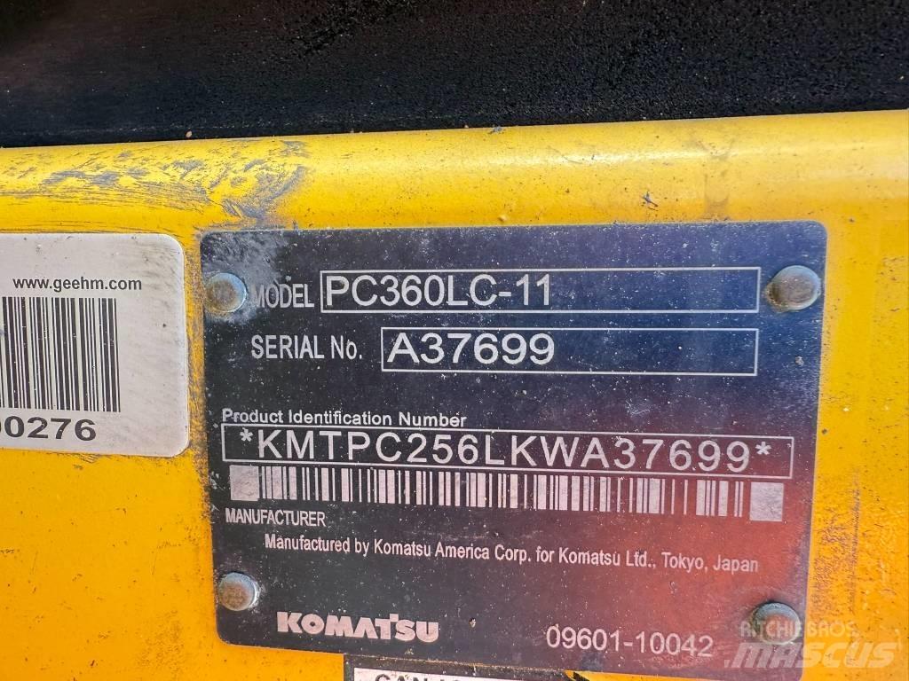 Komatsu PC360LC-11 Crawler excavators