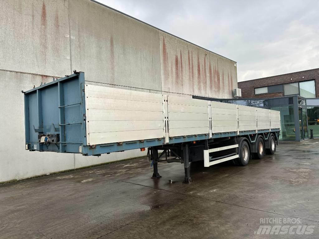 Pacton TPD 342 Flatbed/Dropside semi-trailers