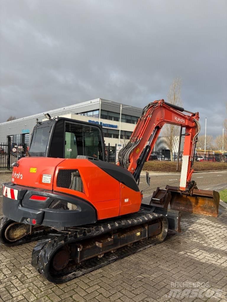 Kubota KX080-4a Midi excavators  7t - 12t