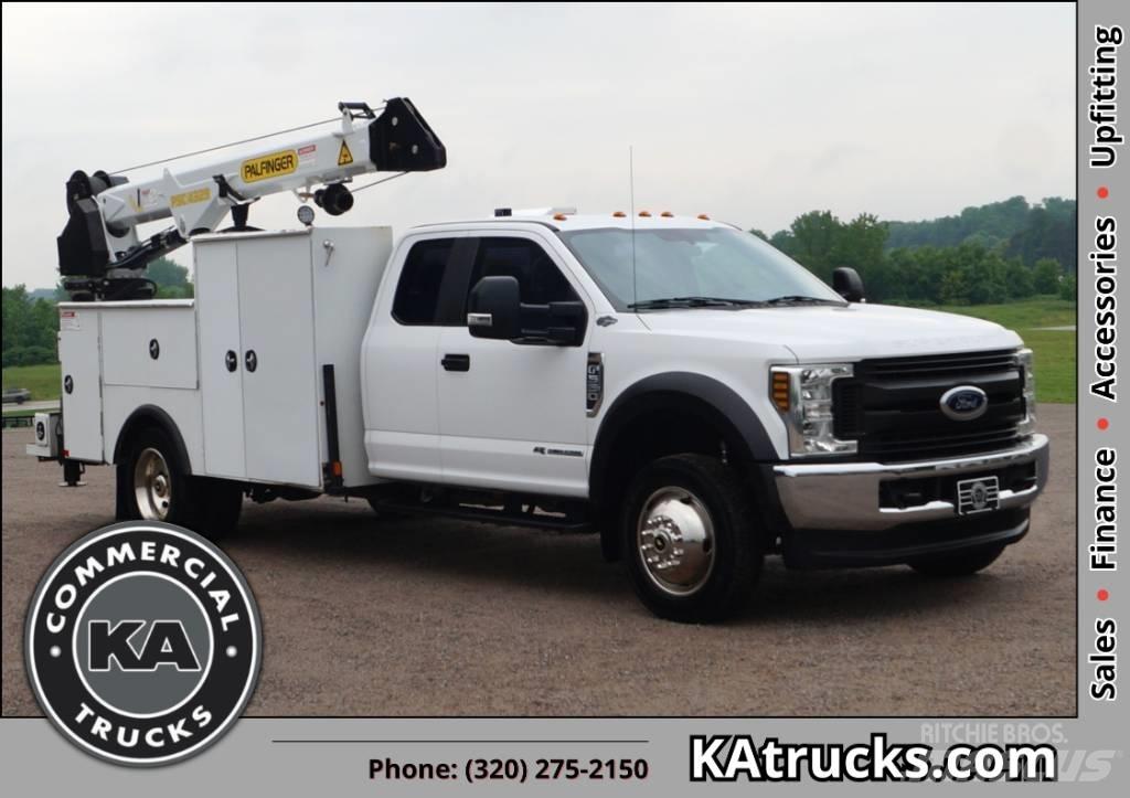 Ford F 550 XL SD Tracked cranes