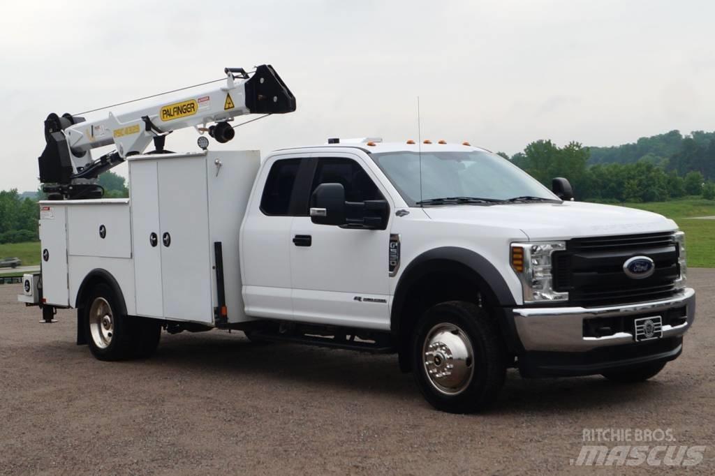 Ford F 550 XL SD Tracked cranes