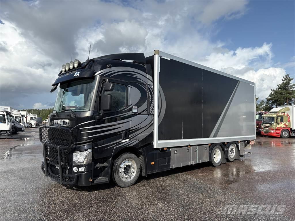 Renault T460 6x2 Box body trucks