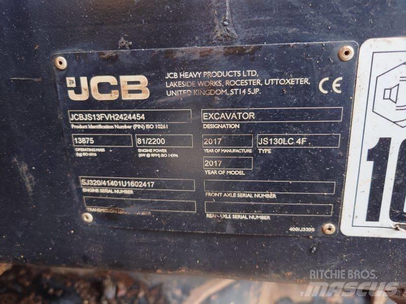 JCB JS 130 LC Crawler excavators