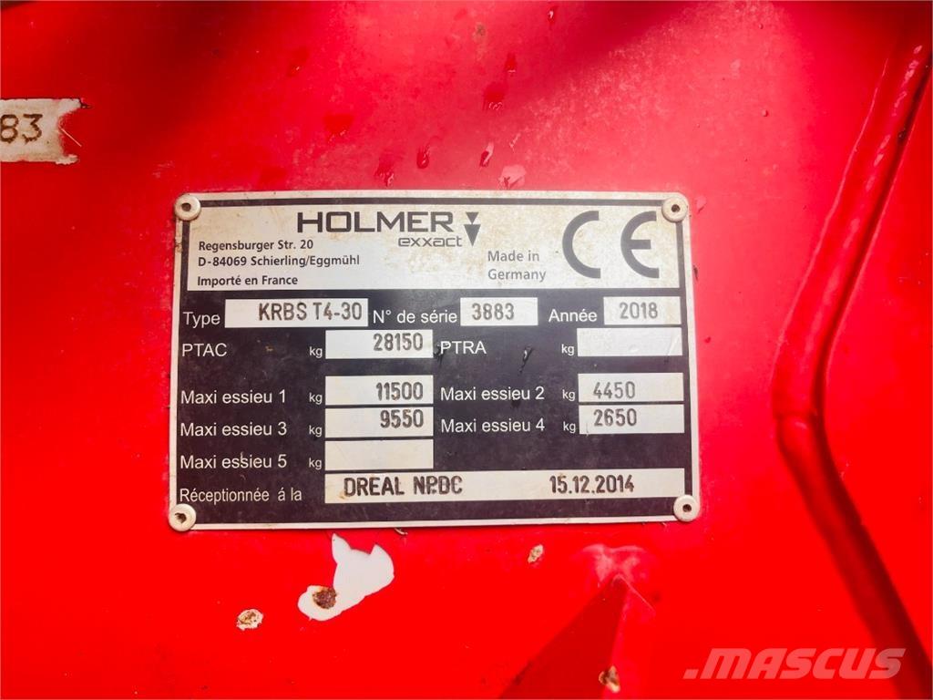 Holmer T4-30 Beet harvesters