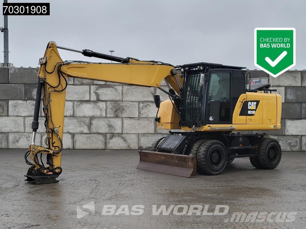 CAT M318 F Wheeled excavators