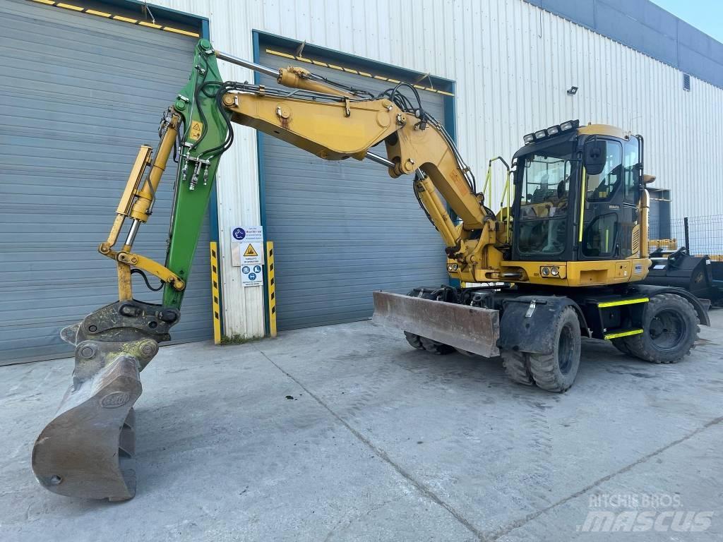 Komatsu PW118-11 Wheeled excavators