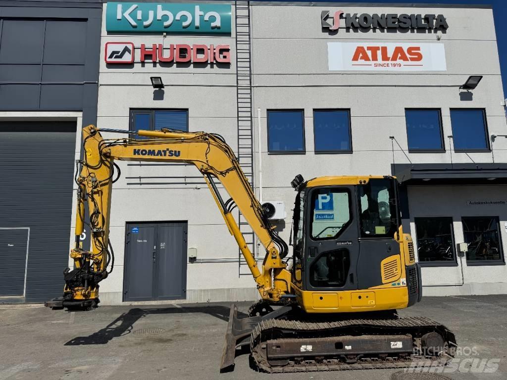 Komatsu PC 88 MR-8 Midi excavators  7t - 12t