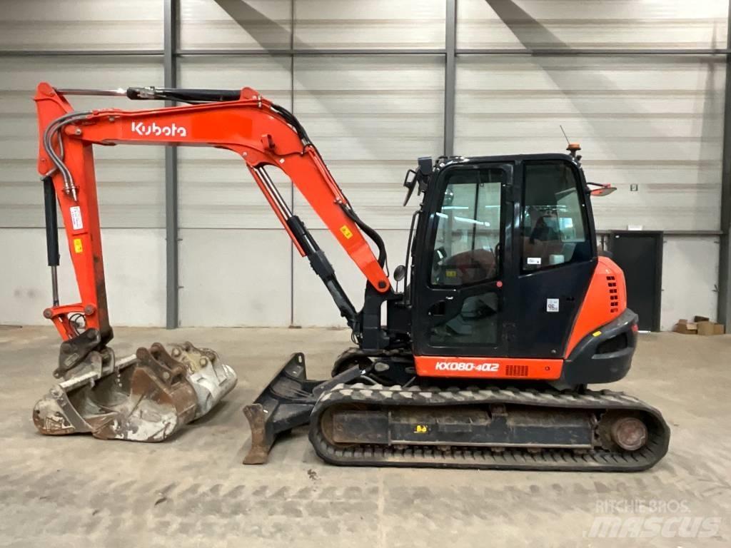 Kubota KX 080-4 A 2 Midi excavators  7t - 12t