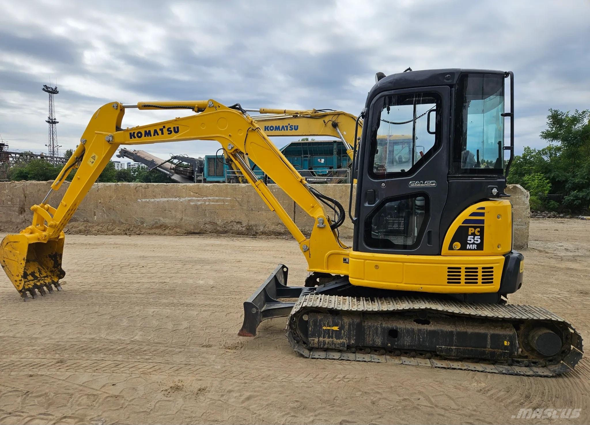 Komatsu PC55 Crawler excavators