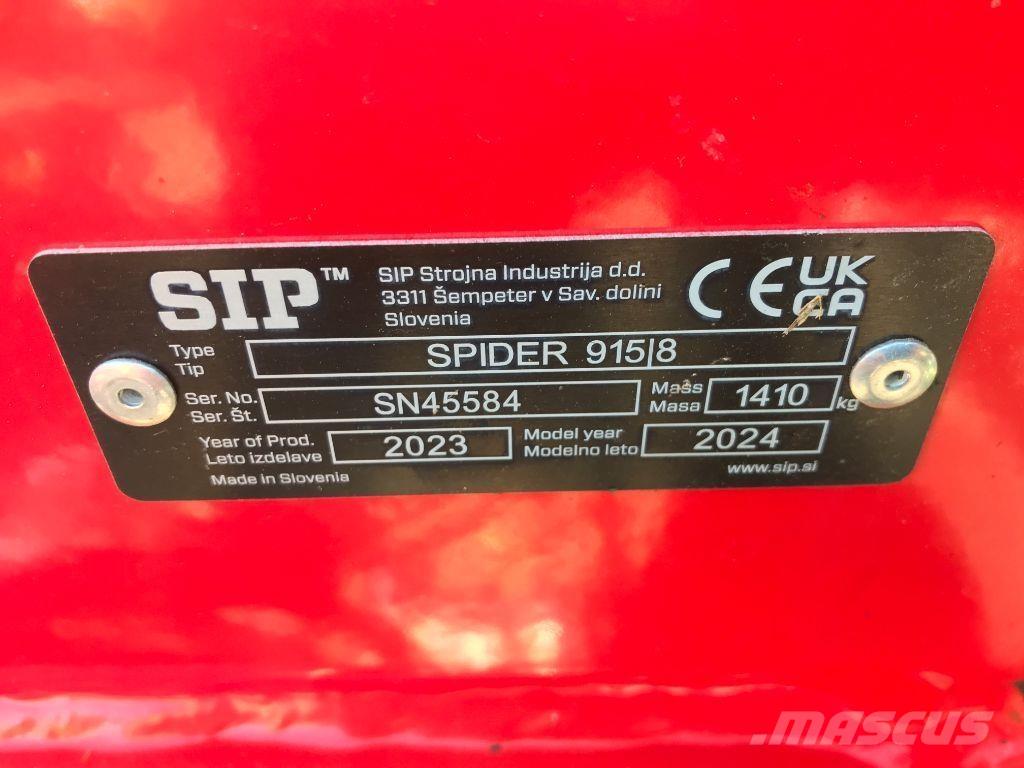 SIP SPIDER 915 / 8 Rakes and tedders