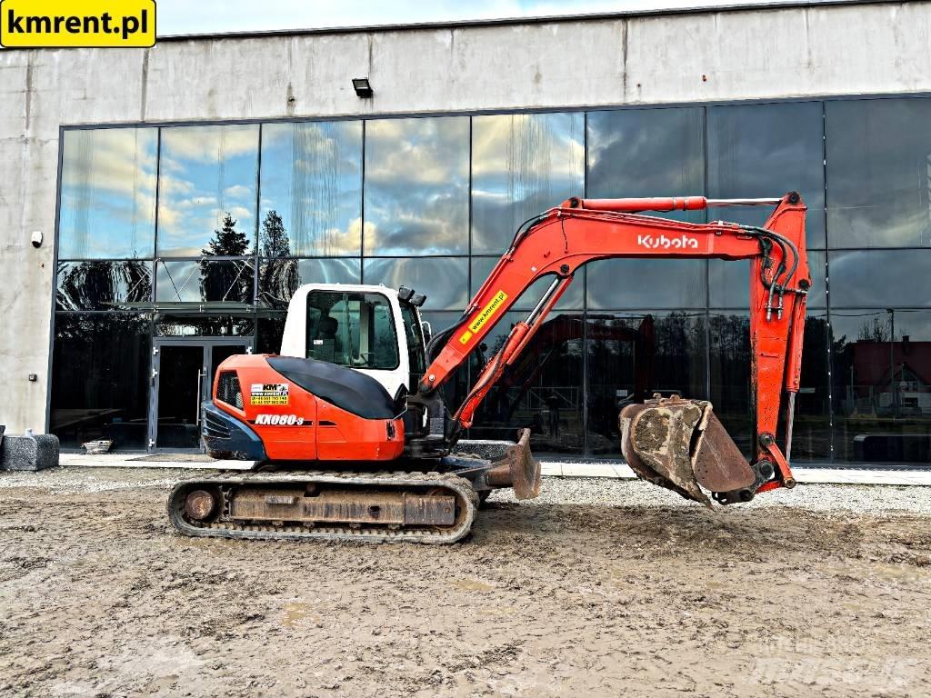 Kubota KX 080-3 Midi excavators  7t - 12t