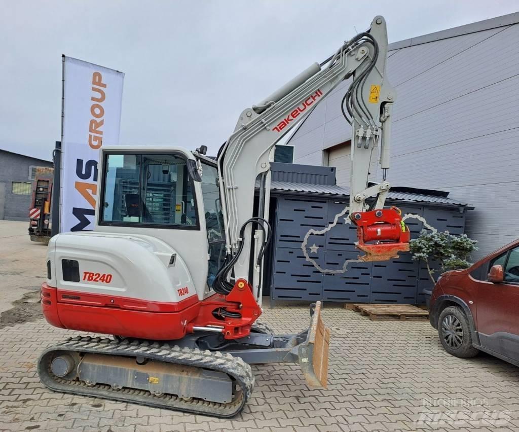 Takeuchi TB 240 Mini excavators < 7t (Mini diggers)