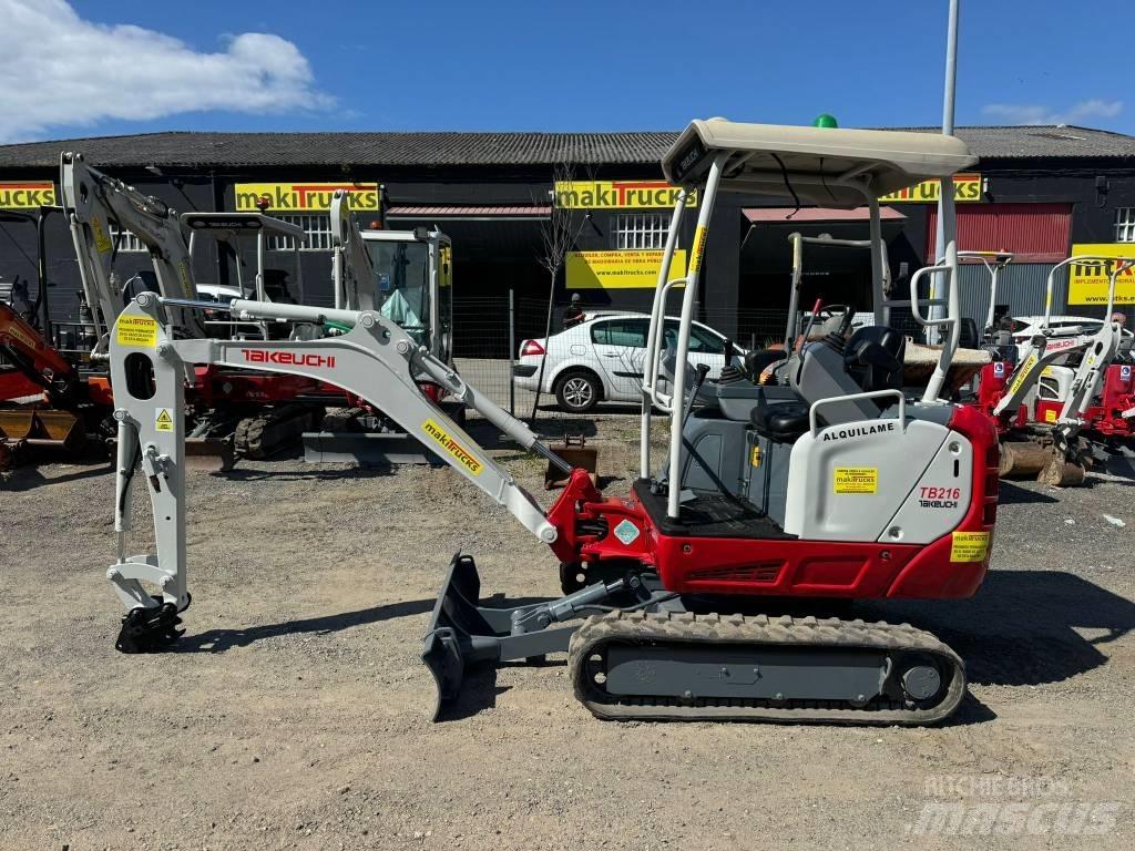 Takeuchi TB 216 Mini excavators < 7t (Mini diggers)