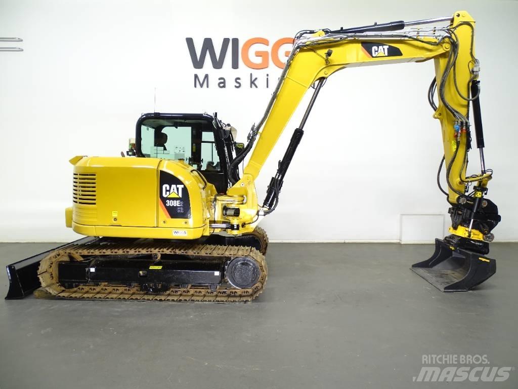 CAT 308 E 2 CR Midi excavators  7t - 12t