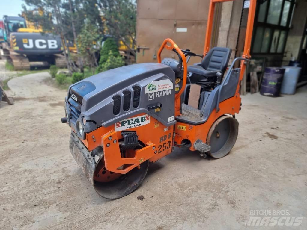 Hamm HD 8 VV Twin drum rollers