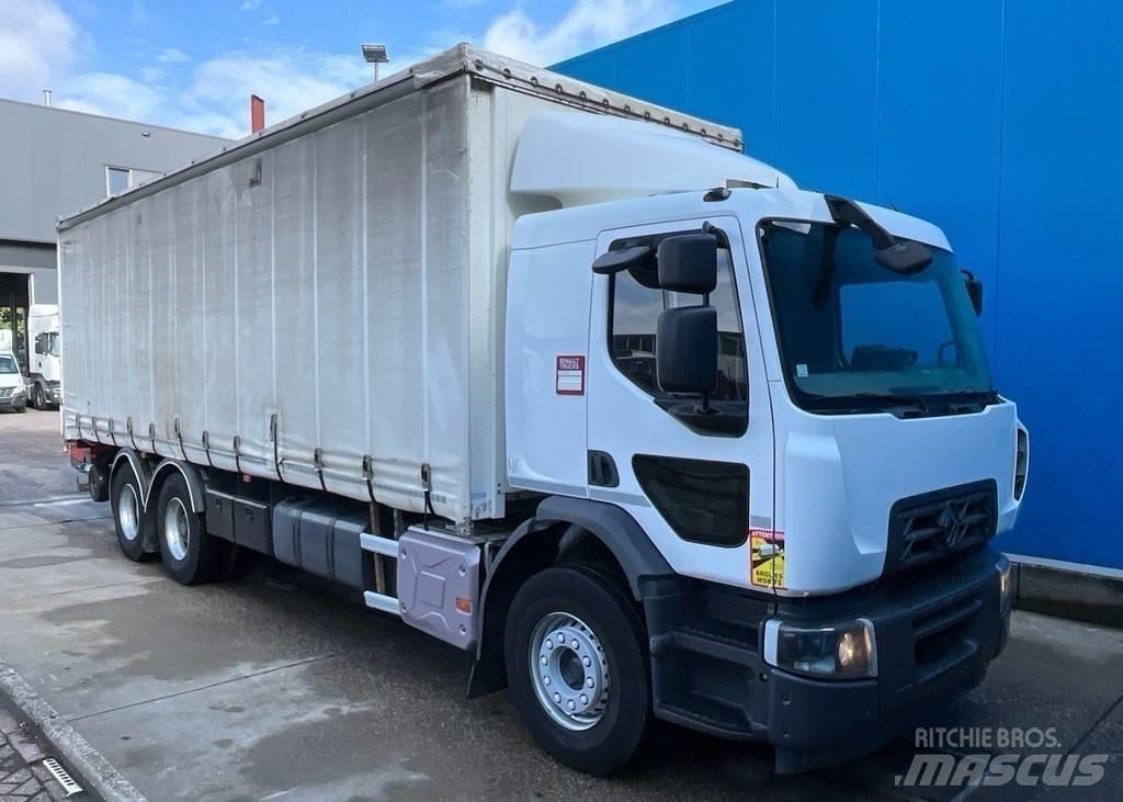 Renault C 380 Curtainsider trucks