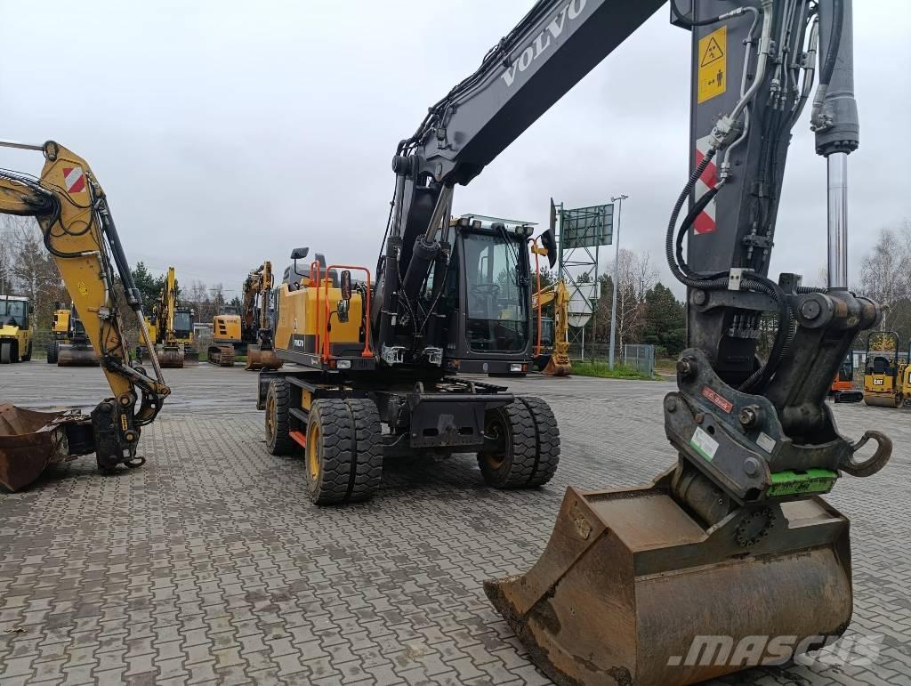 Volvo EW 220 E Wheeled excavators
