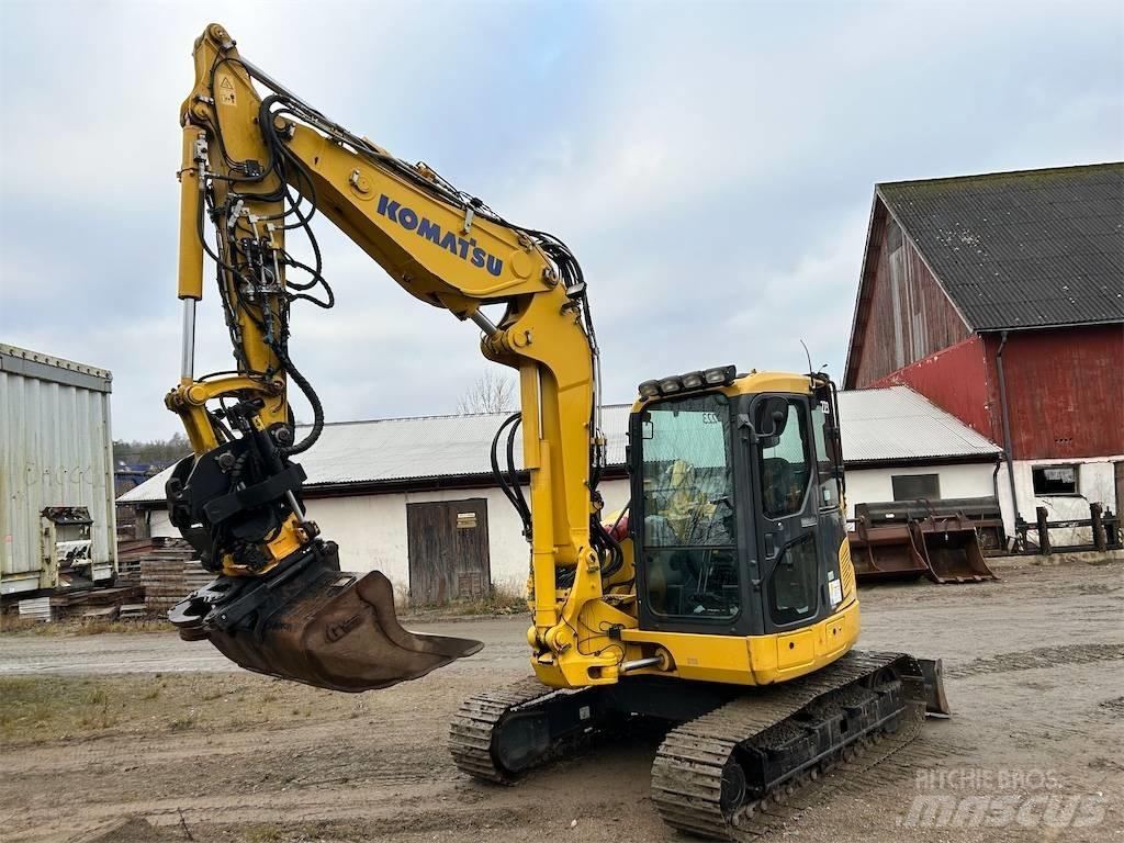 Komatsu PC 88 MR Midi excavators  7t - 12t