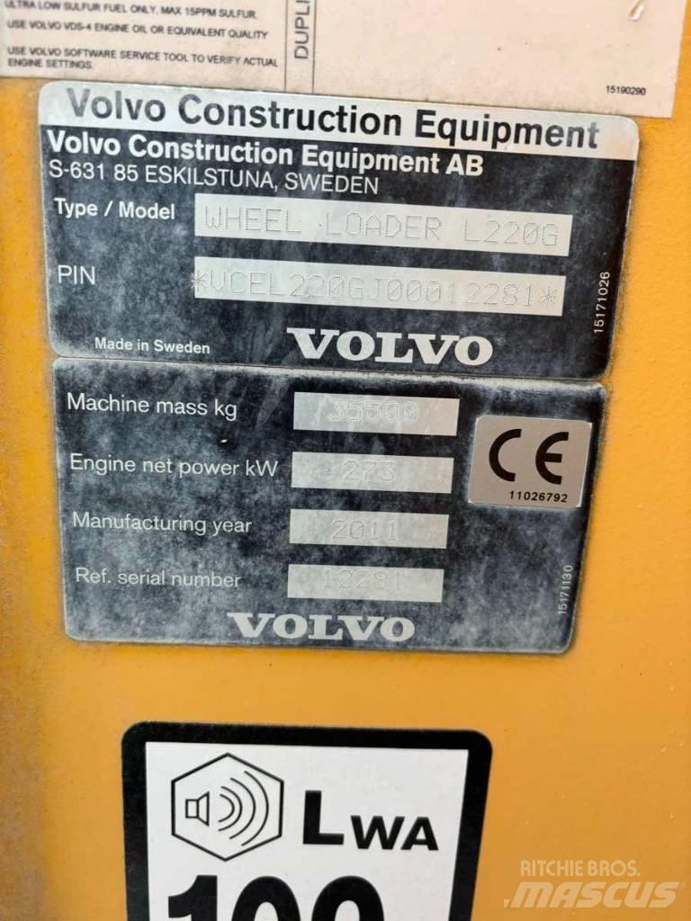Volvo L 220 G Wheel loaders