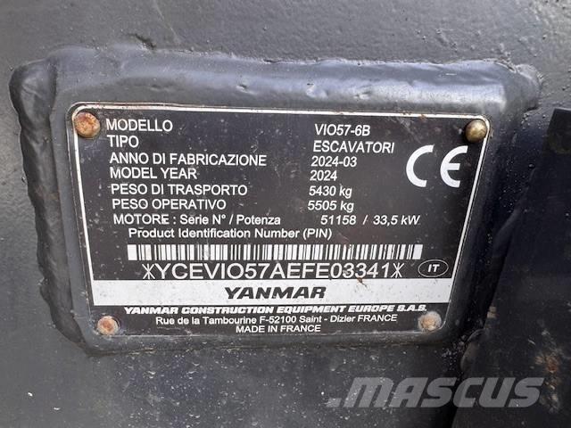 Yanmar Vio 57 Mini excavators < 7t (Mini diggers)