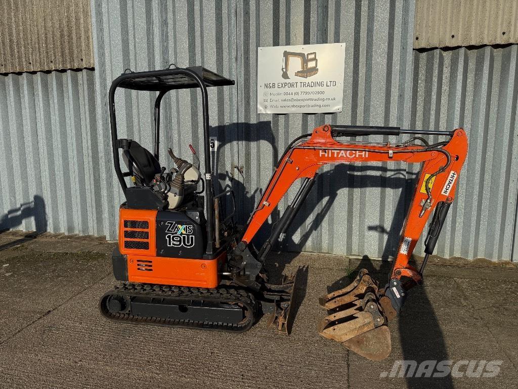 Hitachi ZX 19 U Mini excavators < 7t (Mini diggers)