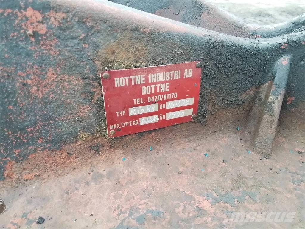 Rottne RG83 Forwarder cranes