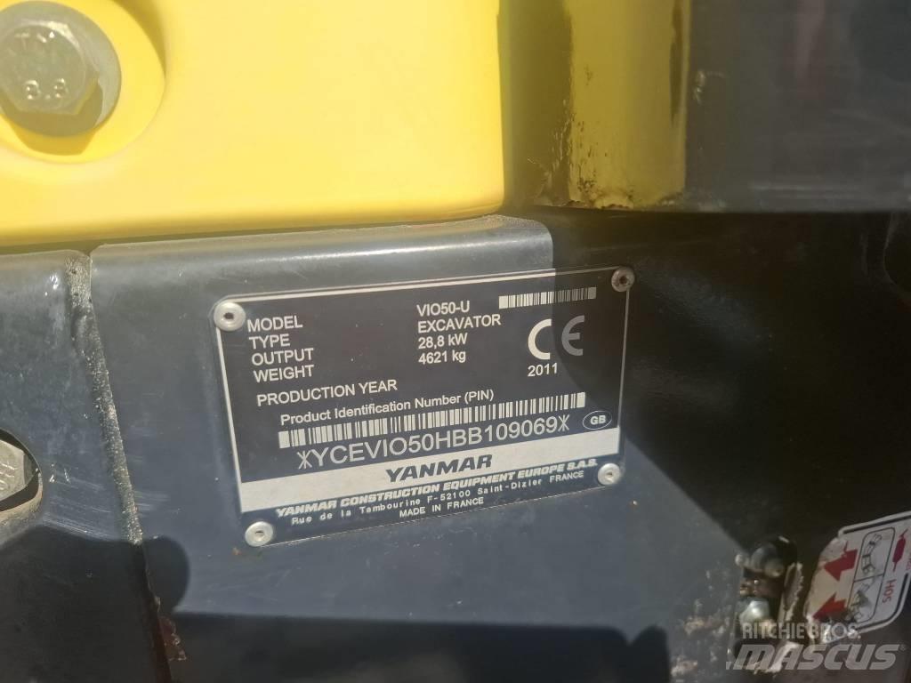 Yanmar Vio 50 U Mini excavators < 7t (Mini diggers)