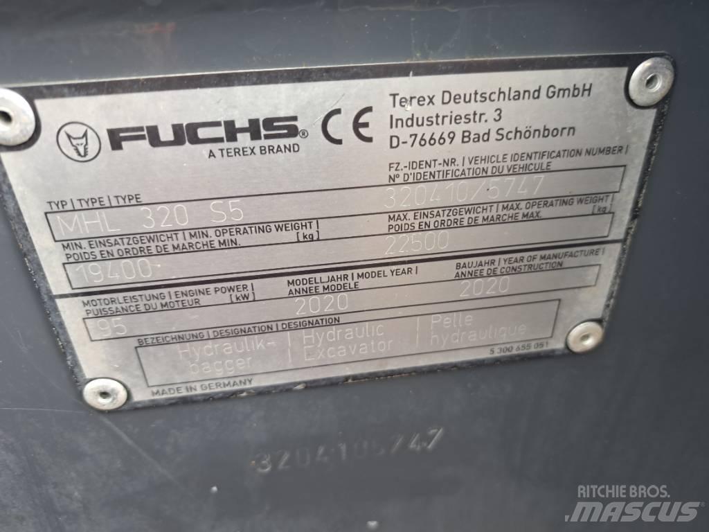 Fuchs MHL320F Waste / industry handlers