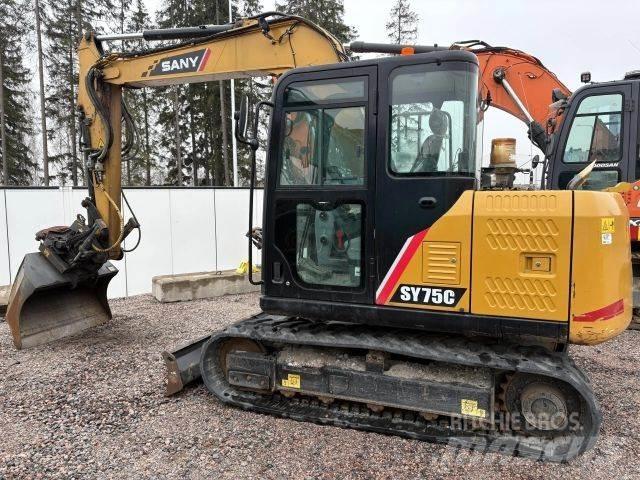 Sany SY75C Midi excavators  7t - 12t