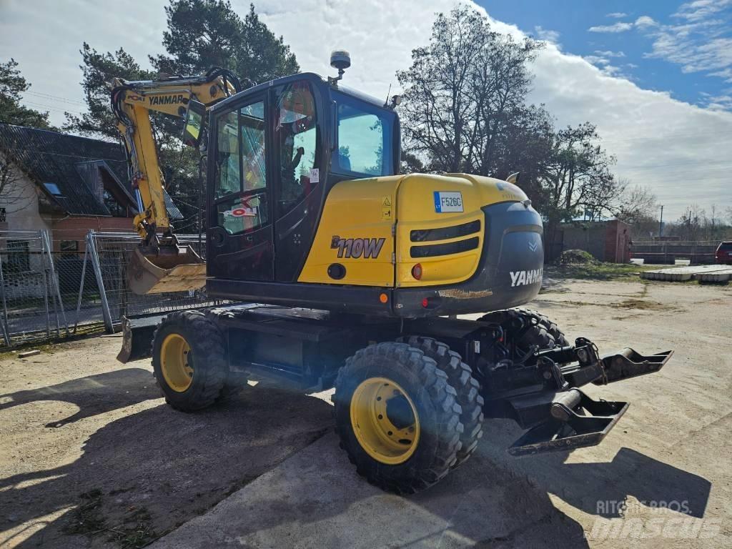 Yanmar B 110 W Backhoe loaders