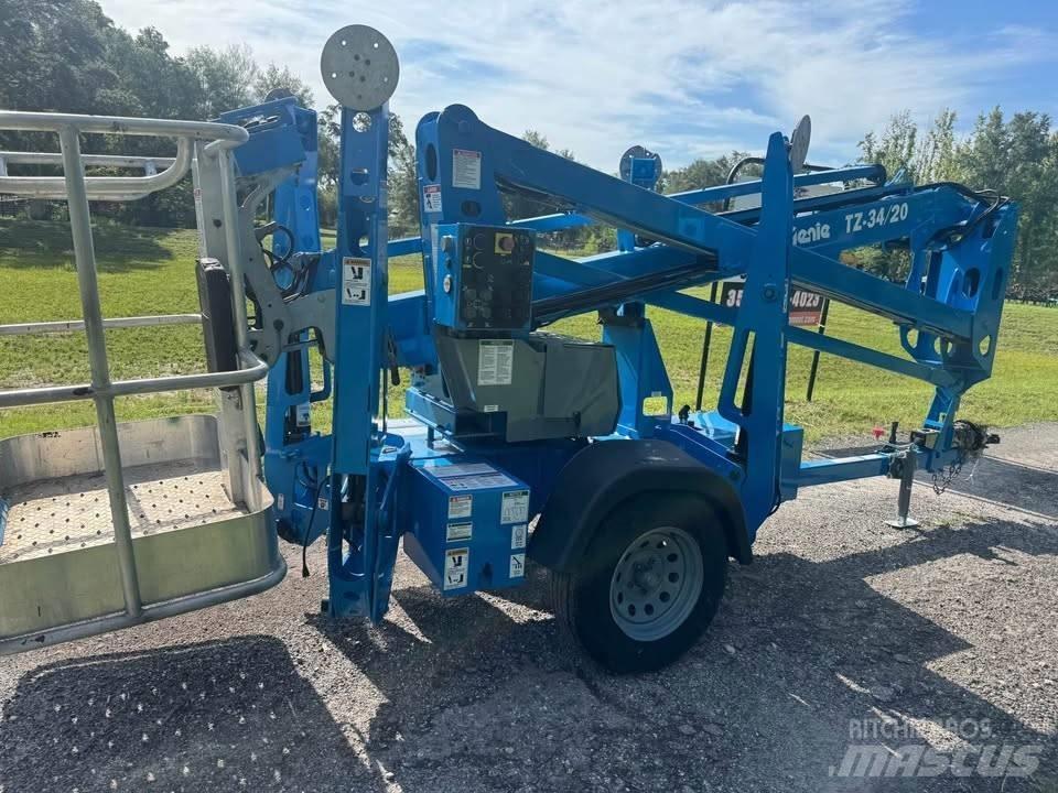 Genie TZ 34/20 Trailer mounted aerial platforms