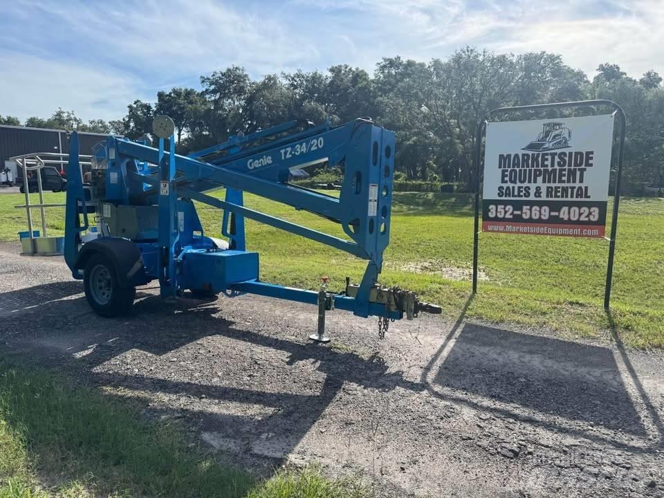 Genie TZ 34/20 Trailer mounted aerial platforms