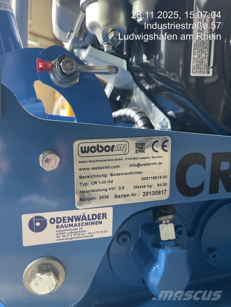 Weber CR1-III Hd Plate compactors