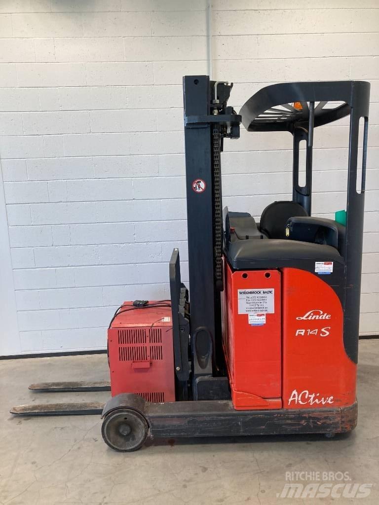 Linde R14S/115 Reach trucks