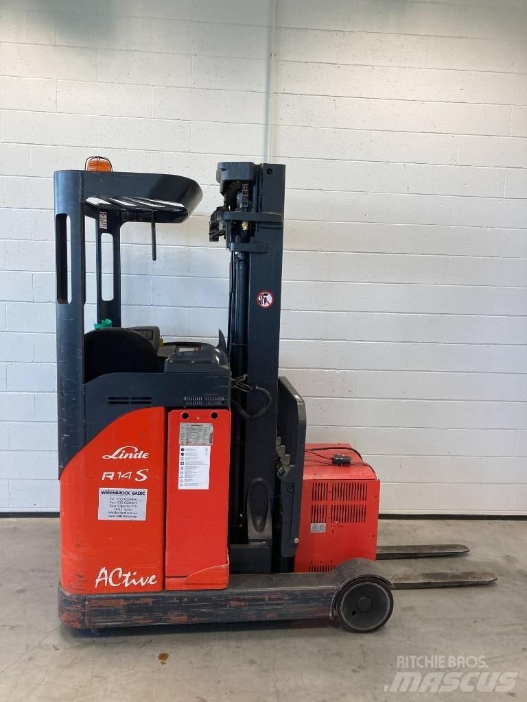 Linde R14S/115 Reach trucks