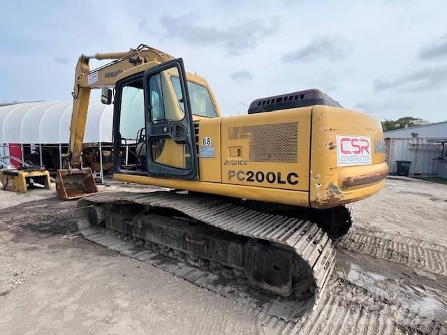 Komatsu PC 200 LC-6L Crawler excavators