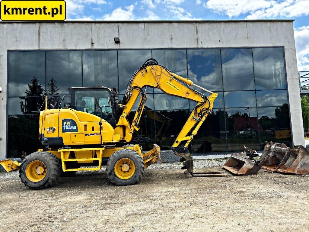 Komatsu PW 118 MR-8 Wheeled excavators