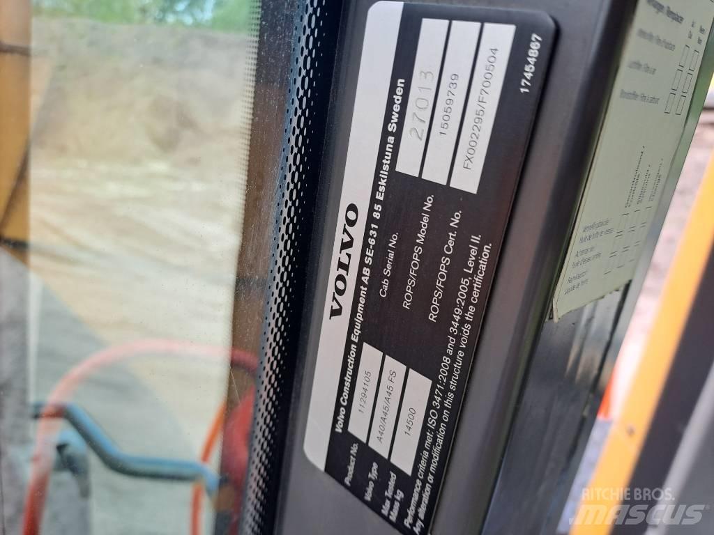 Volvo A45G Articulated Dump Trucks (ADTs)